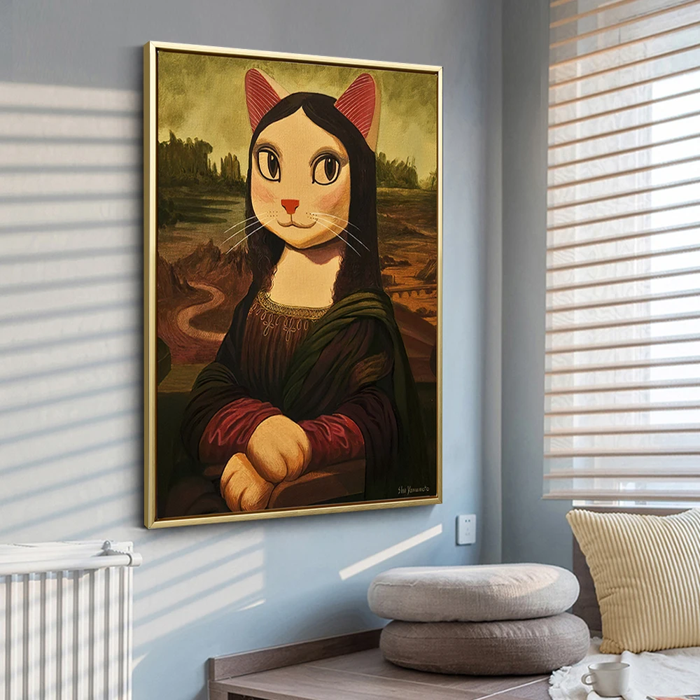 Настенная декоративная картина в скандинавском стиле «Мона: пародия» для столовой, ресторана, демонстрационной комнаты, кабинета, спальни
Настенная декоративная картина в скандинавском стиле «Мона: пародия» для столовой, ресторана, демонстрационной комнаты, кабинета, спальни