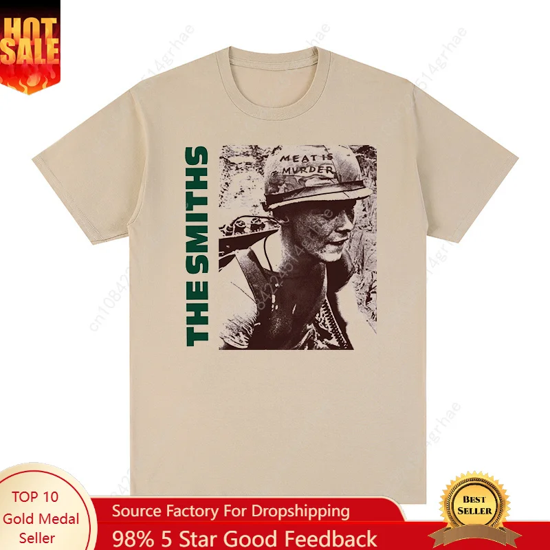 The Smiths Meat Is Murder Morrissey Marr 1985 Punk Rock Band vintage T-shirt Cotton Men T shirt New TEE TSHIRT Womens Tops
The Smiths Meat Is Murder Morrissey Marr 1985 Punk Rock Band vintage T-shirt Cotton Men T shirt New TEE TSHIRT Womens Tops