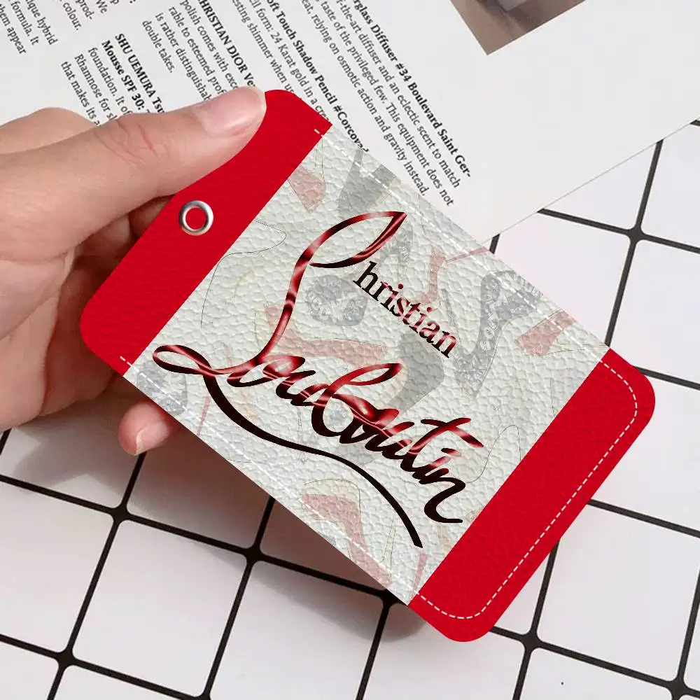 Luxury C-ChristianES L-LouboutinES Logo Keychain Card Holders Keyring Bank Bus ID Credit Cards Key Ring Chains
Luxury C-ChristianES L-LouboutinES Logo Keychain Card Holders Keyring Bank Bus ID Credit Cards Key Ring Chains