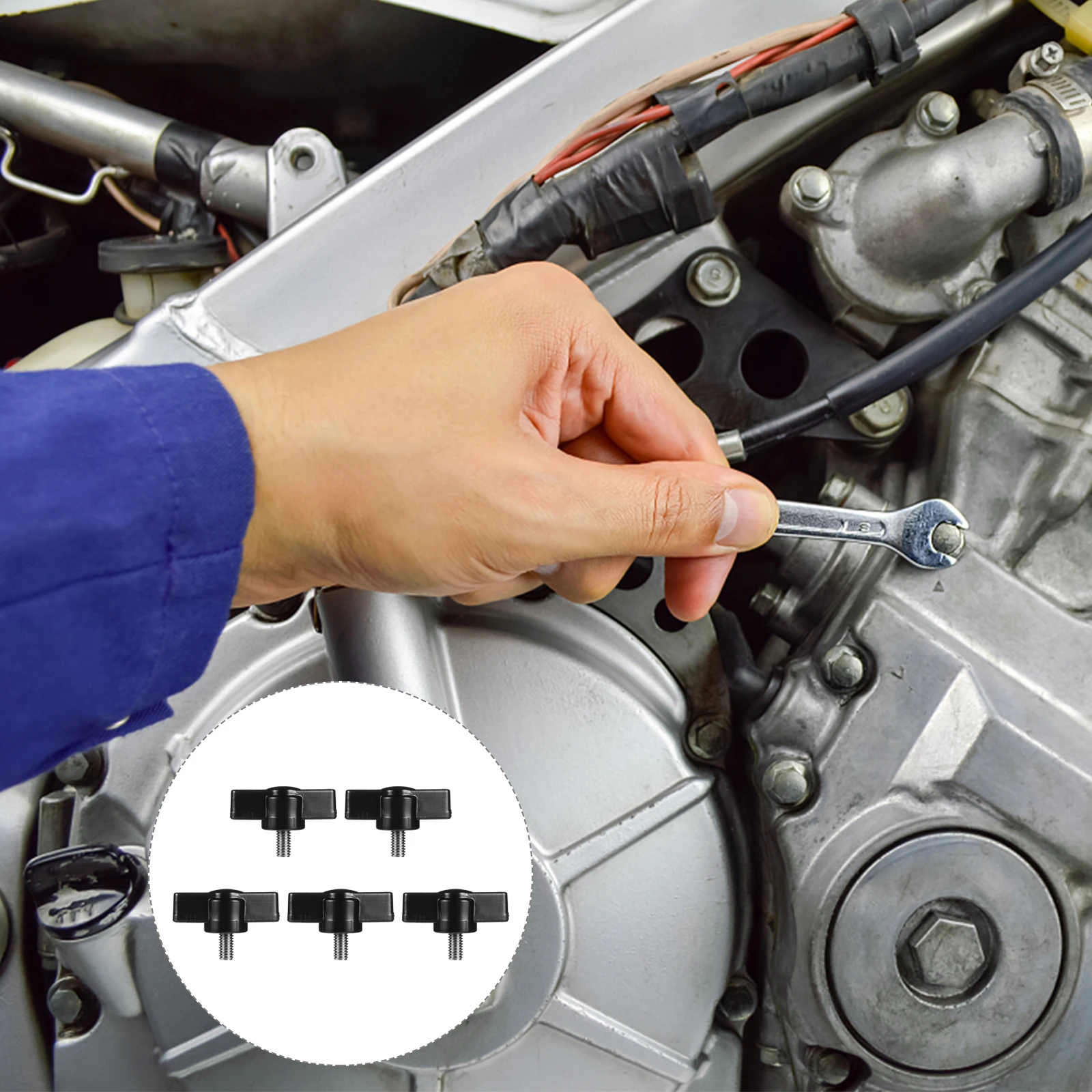 5pcs Outer Bolt Thumb Screw Stainless Steel Quick Removal Fastener Knurled Screws Bolts Disassemble Clamping Machinery
5pcs Outer Bolt Thumb Screw Stainless Steel Quick Removal Fastener Knurled Screws Bolts Disassemble Clamping Machinery