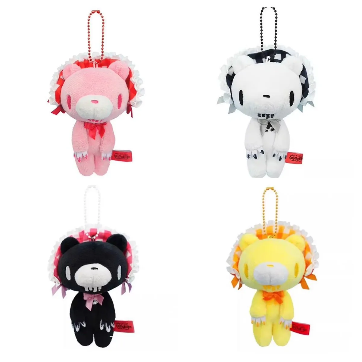 NEWkawaii 10CM pink Bear Plush Toy Keychains Japanese Cute Stuffed Animal Lace Trim Pink Bear Plushie Doll Bag Accessories charm
NEWkawaii 10CM pink Bear Plush Toy Keychains Japanese Cute Stuffed Animal Lace Trim Pink Bear Plushie Doll Bag Accessories charm