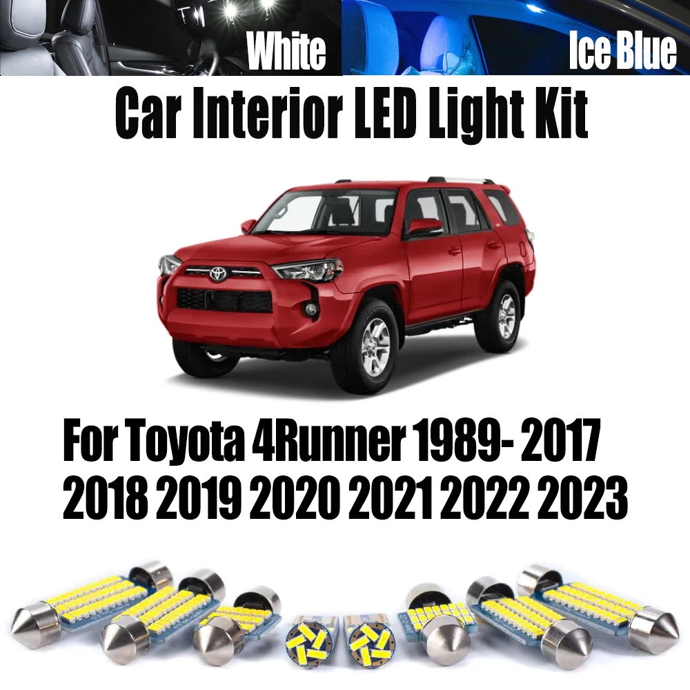 Reading Sunvisor Trunk Bulbs Car Accessories LED Interior Map Dome Light Kit For Toyota 4Runner 1989- 2019 2020 2021 2022 2023
Reading Sunvisor Trunk Bulbs Car Accessories LED Interior Map Dome Light Kit For Toyota 4Runner 1989- 2019 2020 2021 2022 2023