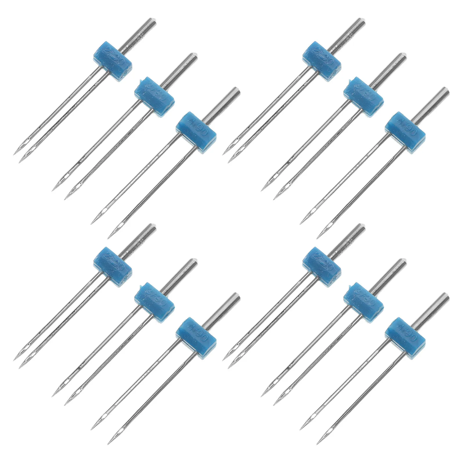12Pcs Multifunctional Sewing Machine Twin Needles Universal High-Carbon Steel Double Needle Replacement for Household Heavy Duty
12Pcs Multifunctional Sewing Machine Twin Needles Universal High-Carbon Steel Double Needle Replacement for Household Heavy Duty