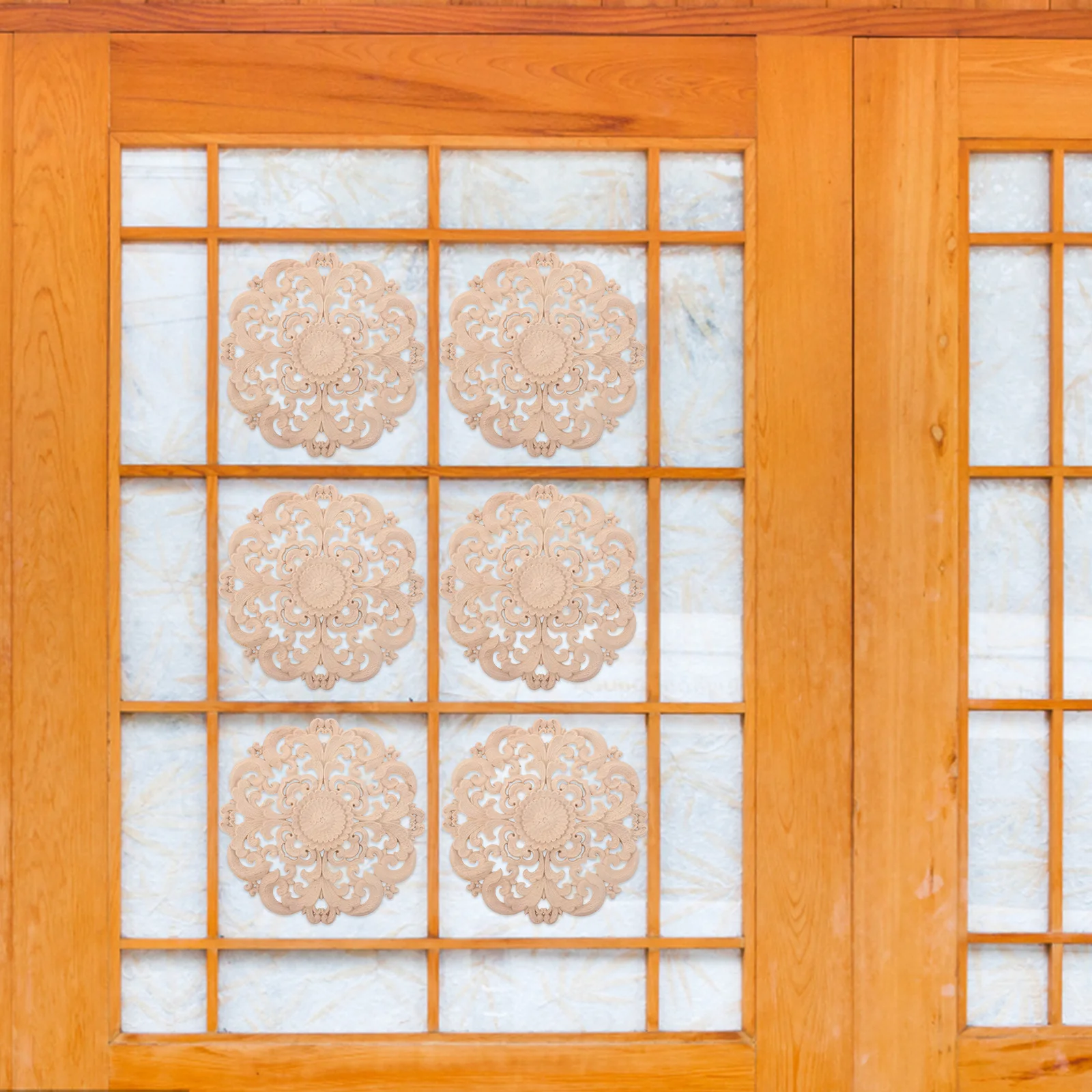 24Cm Round Wood Appliques Onlays Unpainted Flower Carvings Decorative Cabinet Wall Door Mirror Mantel niture Ceiling Dresser
24Cm Round Wood Appliques Onlays Unpainted Flower Carvings Decorative Cabinet Wall Door Mirror Mantel niture Ceiling Dresser