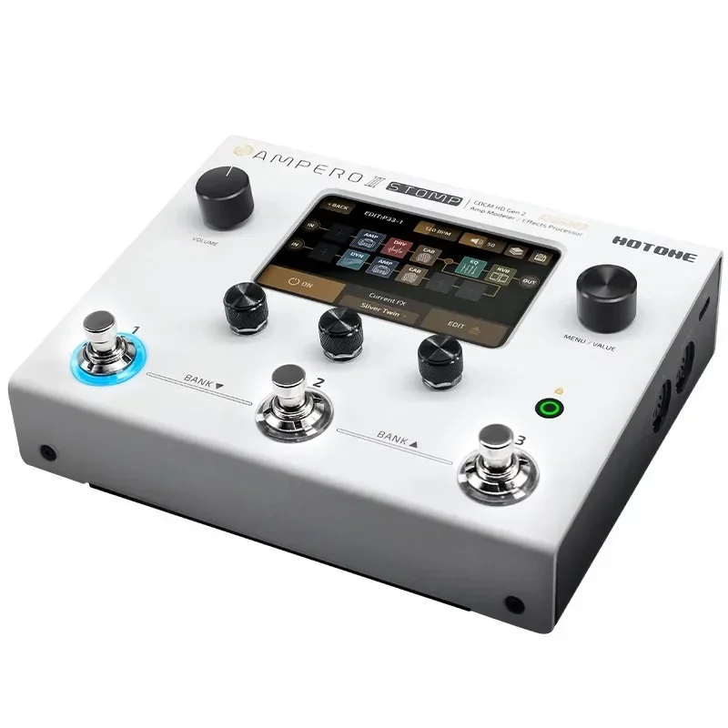 Hotone Ampero Мини-электрогитара Комплексные эффекты Бас Одноблоковая акустическая гитара 2-го поколения II Distortion one
Hotone Ampero Мини-электрогитара Комплексные эффекты Бас Одноблоковая акустическая гитара 2-го поколения II Distortion one