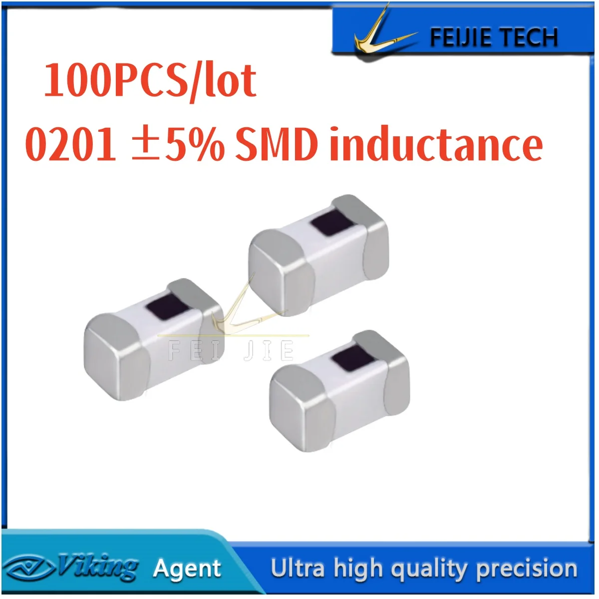 100pcs/lot 0201 ±5% SMD inductance 1NH 1.5NH 2NH 2.7NH 3NH 3.3NH 4.7NH 6.8NH15NH 18NH 22NH 27NH 33NH 39NH 47NH 82NH ±5%
100pcs/lot 0201 ±5% SMD inductance 1NH 1.5NH 2NH 2.7NH 3NH 3.3NH 4.7NH 6.8NH15NH 18NH 22NH 27NH 33NH 39NH 47NH 82NH ±5%