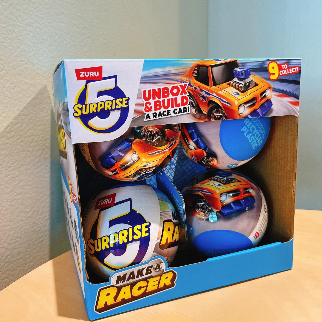 Genuine Zuru New Surprise Blind Box 5 Surprise Q Style Race Car Toy Model 77625 Unbox Build Surprise Egg 9 To Collect Styles
Genuine Zuru New Surprise Blind Box 5 Surprise Q Style Race Car Toy Model 77625 Unbox Build Surprise Egg 9 To Collect Styles