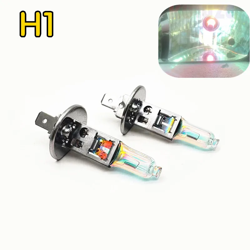 2 Pcs H1 Rainbow Blue Plasma Car Quartz Halogen Bulb Blue white light Fog Lamp 12V55W Automobile Headlamp
2 Pcs H1 Rainbow Blue Plasma Car Quartz Halogen Bulb Blue white light Fog Lamp 12V55W Automobile Headlamp