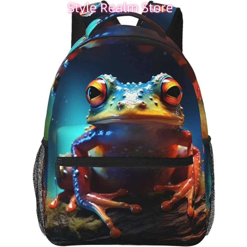 Cute Funny Frogs Lightweight Laptop Backpack Lightweight Multipurpose Travel Casual Daypack Unisex College Backapcks for Men Wom
Cute Funny Frogs Lightweight Laptop Backpack Lightweight Multipurpose Travel Casual Daypack Unisex College Backapcks for Men Wom
