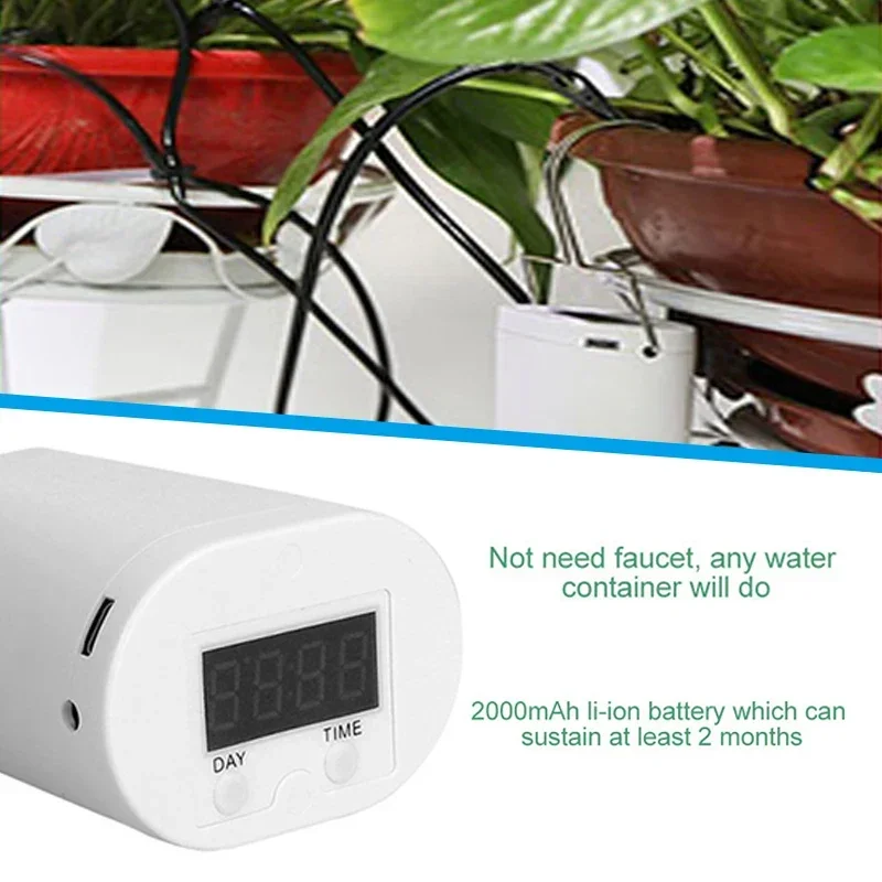 Rechargeable Intelligent Watering Device Garden Tool Automatic Watering Pump Controller Home Sprinkler Drip For Plant Flower
Rechargeable Intelligent Watering Device Garden Tool Automatic Watering Pump Controller Home Sprinkler Drip For Plant Flower