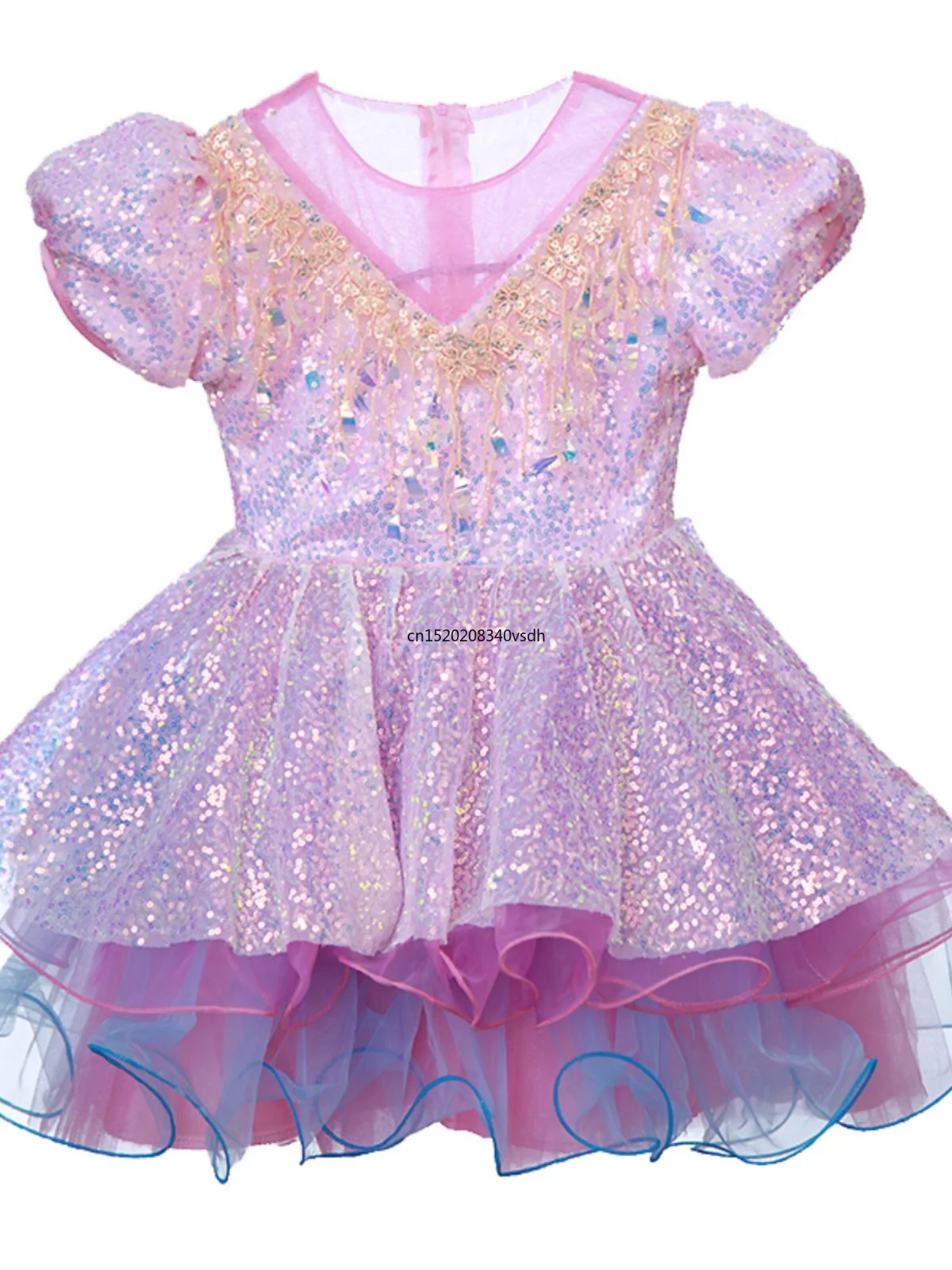 Children Ballroom Clothing Sequined Modern Dance Dress Dance Costume Stage Wear Kids Girls Dance Wear Party Dresses
Children Ballroom Clothing Sequined Modern Dance Dress Dance Costume Stage Wear Kids Girls Dance Wear Party Dresses