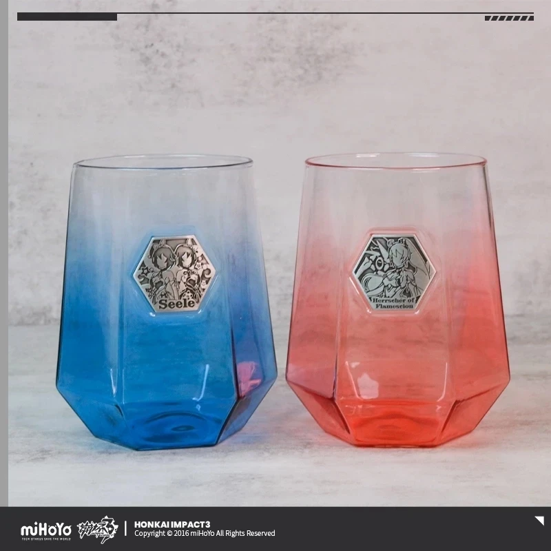 miHoYo Anime Game Honkai Impact 3 DERYVATIVE PRODUCTS Kiana Kaslana Glass Cosplay 325ML Fashion Role Cup Halloween Gift For Kids
miHoYo Anime Game Honkai Impact 3 DERYVATIVE PRODUCTS Kiana Kaslana Glass Cosplay 325ML Fashion Role Cup Halloween Gift For Kids