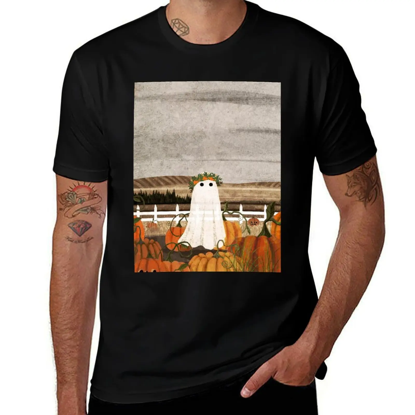 There's a Ghost in the Pumpkins Patch Again... T-Shirt t shirt for man t shirts for man graphic tees T-Shirt
There's a Ghost in the Pumpkins Patch Again... T-Shirt t shirt for man t shirts for man graphic tees T-Shirt