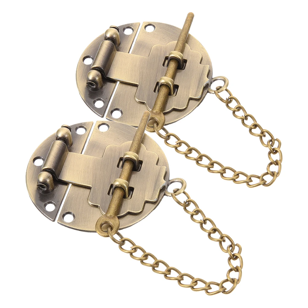 2Pcs Retro Lock Buckle 50MM Finish Hardware for Wood Boxes Vintage Clasp Locks with Chain Small Jewelry Box Latch
2Pcs Retro Lock Buckle 50MM Finish Hardware for Wood Boxes Vintage Clasp Locks with Chain Small Jewelry Box Latch