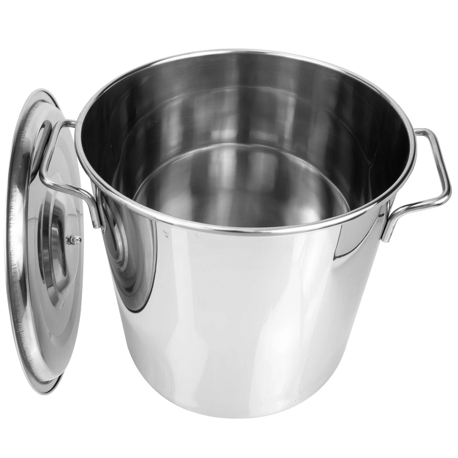 Stainless Steel Soup Pot 25# Large Size Seafood Boiler Crawfish Cooker Metal Stockpot Kitchen Supplies Silver Color
Stainless Steel Soup Pot 25# Large Size Seafood Boiler Crawfish Cooker Metal Stockpot Kitchen Supplies Silver Color