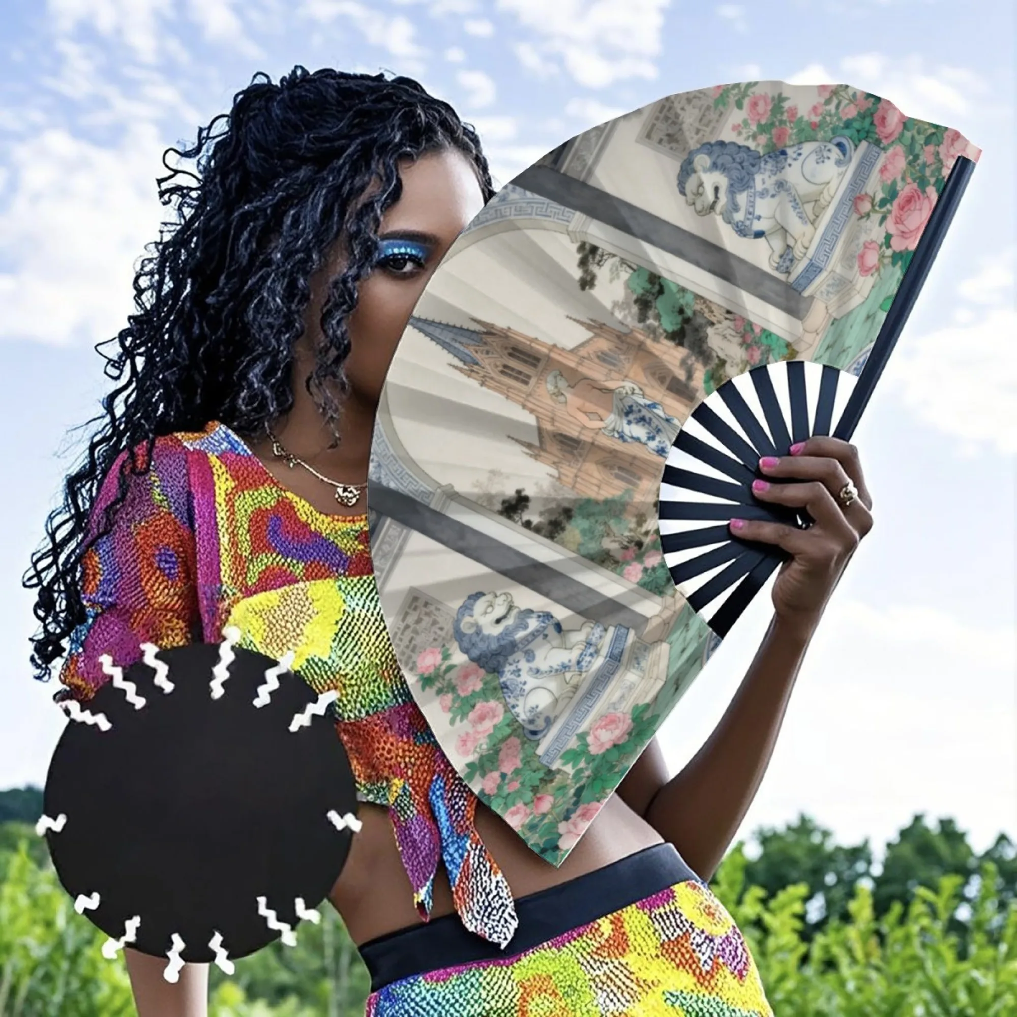 10 pieces of foldable personalized fans - A foldable portable fan with personalized design. It adopts a classic style. Applicabl
10 pieces of foldable personalized fans - A foldable portable fan with personalized design. It adopts a classic style. Applicabl