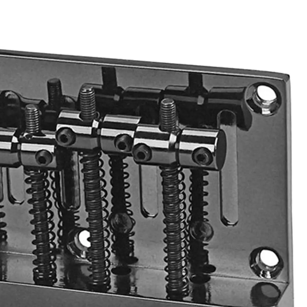 Four String Bass Bridge Black Guitar Multi-scale Bridge for 4 String Electric Bass with Hex Wrench
Four String Bass Bridge Black Guitar Multi-scale Bridge for 4 String Electric Bass with Hex Wrench