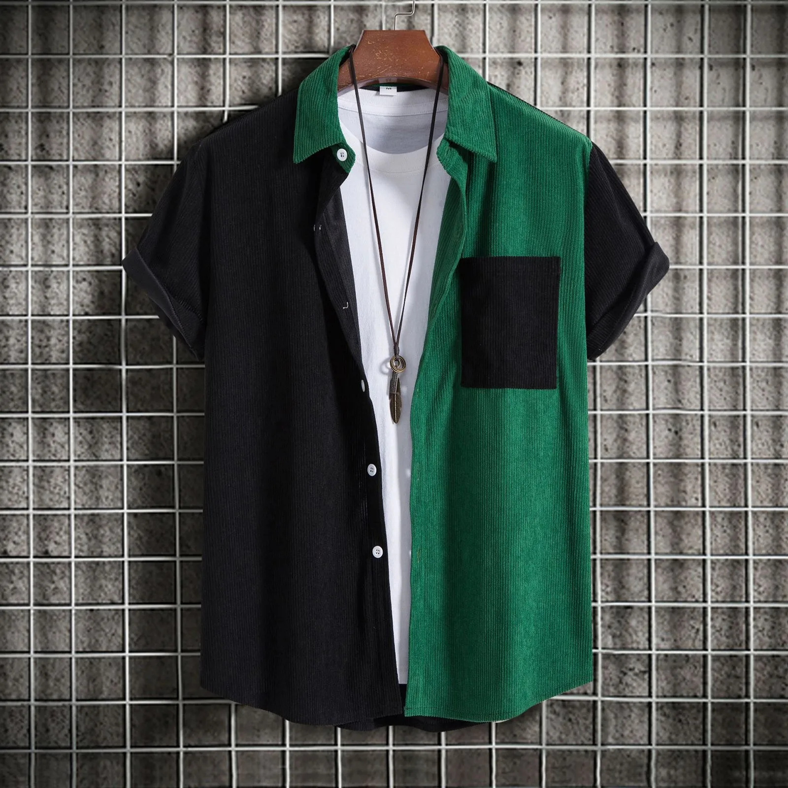 Men's Hawaiian Shirt Lapel Fashion Short-sleeved Loose Breathable Top Summer Coconut Retro Shirt For Men 3D Casual Beach Shirts
Men's Hawaiian Shirt Lapel Fashion Short-sleeved Loose Breathable Top Summer Coconut Retro Shirt For Men 3D Casual Beach Shirts