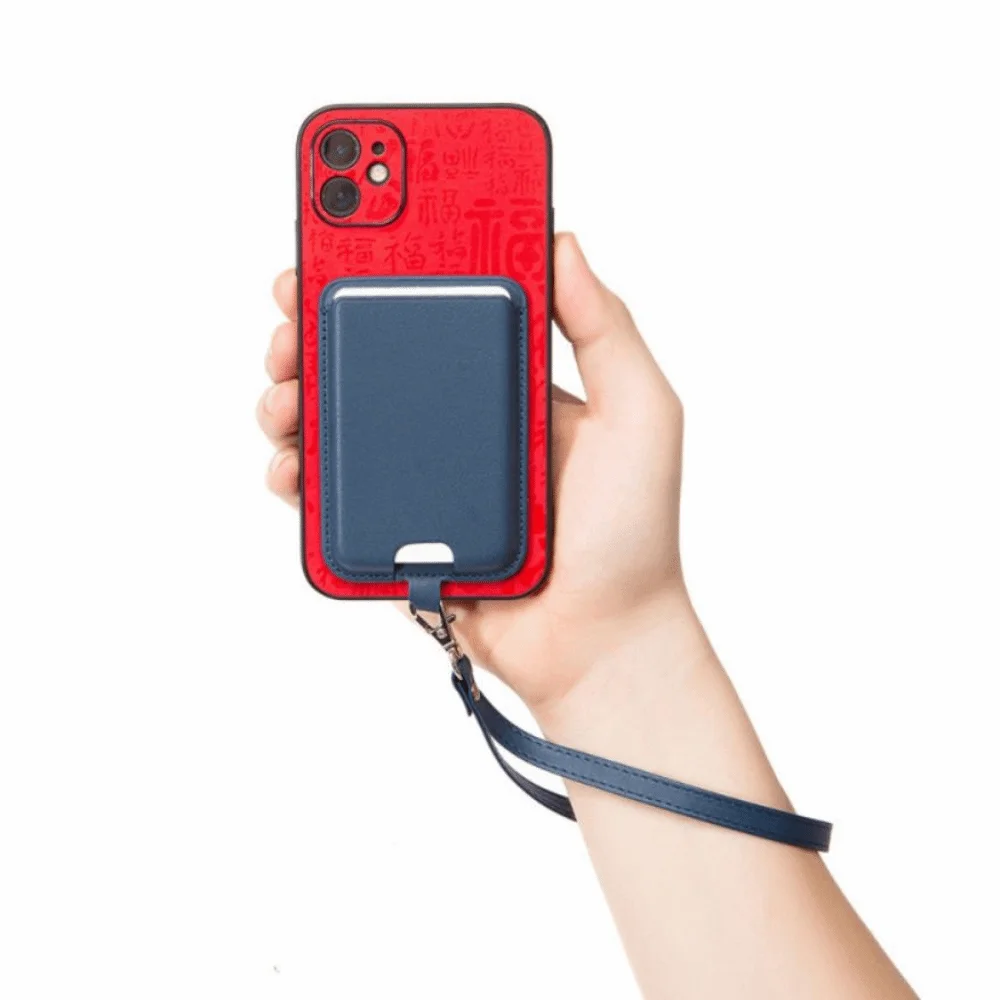 Strong Adsorption Magnetic Card Holder with Lanyard Anti-theft Phone Card Case Leather for iPhone17 16 15 14 13 Series
Strong Adsorption Magnetic Card Holder with Lanyard Anti-theft Phone Card Case Leather for iPhone17 16 15 14 13 Series