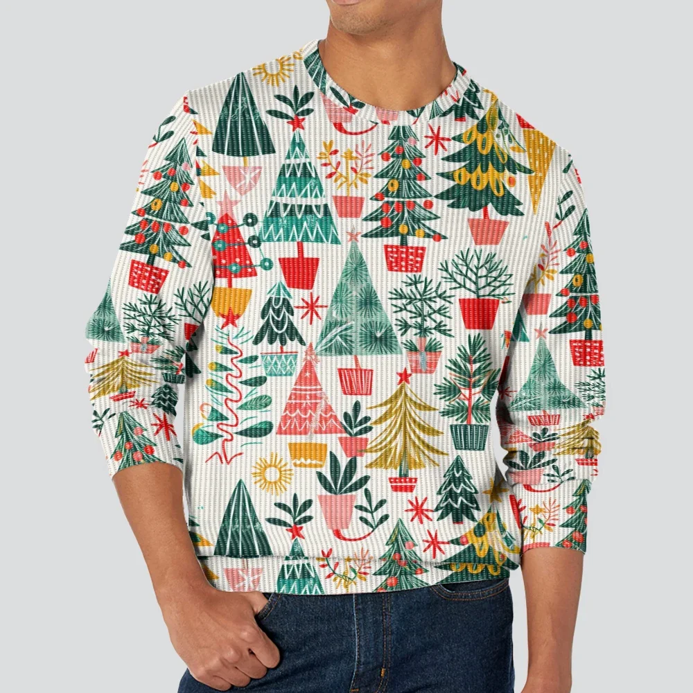 Childlike Christmas Tree Print Pullover Harajuku Simple Classic Sweatshirt Hipster Oversized Couple Hoodie Holiday Tops Gift
Childlike Christmas Tree Print Pullover Harajuku Simple Classic Sweatshirt Hipster Oversized Couple Hoodie Holiday Tops Gift