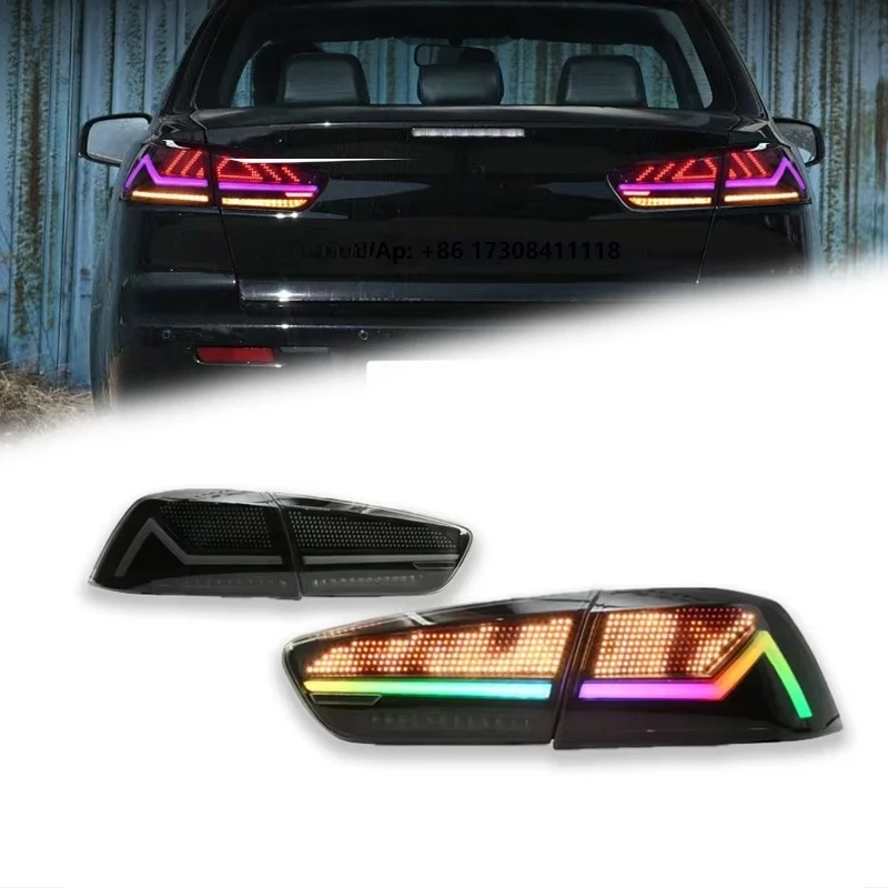FT Car Lights For Lancer EVO RGB Taillights 2008-2018 LED Tail Lamp Dynamic Turn Signal Light Car Taillights Assembly
FT Car Lights For Lancer EVO RGB Taillights 2008-2018 LED Tail Lamp Dynamic Turn Signal Light Car Taillights Assembly