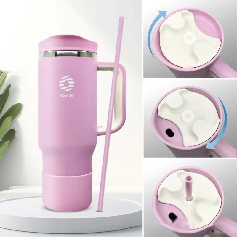 40oz Water Bottle Stainless Steel Coffee Cup with Handle Keep Cold and Hot Car Travel Mug Thermal Mug Tumbler Cup Drinkware
40oz Water Bottle Stainless Steel Coffee Cup with Handle Keep Cold and Hot Car Travel Mug Thermal Mug Tumbler Cup Drinkware