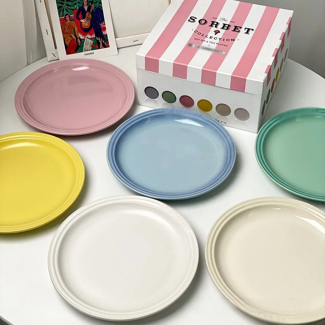 Le Creuset Cool Color Cerc Enamel Dinnerware Steak Plate Dining Utensils French Sle round ape Universal Use 9 Inch
Le Creuset Cool Color Cerc Enamel Dinnerware Steak Plate Dining Utensils French Sle round ape Universal Use 9 Inch