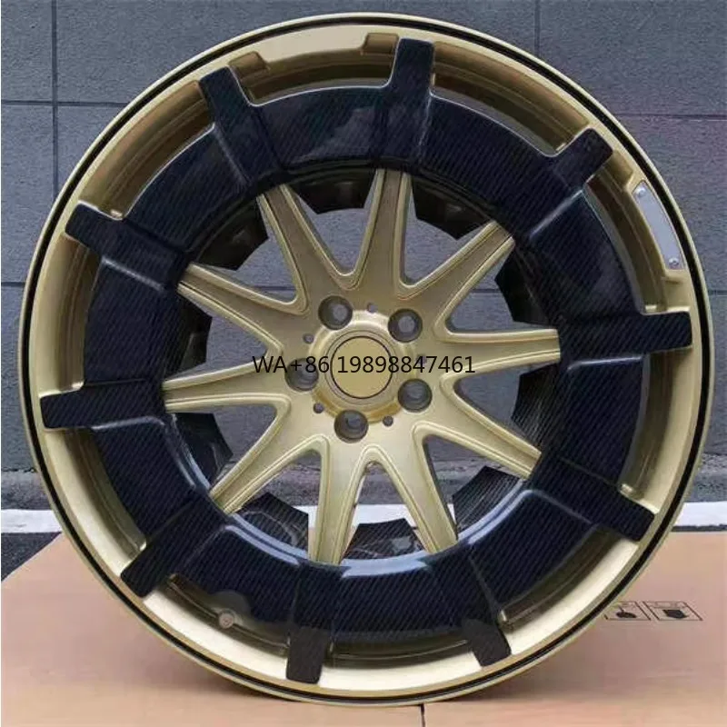 Hot Selling 20 22 23 24inch Carbon Fiber Passenger Car Wheels 5*130 Alloy Wheel for Mercedes Benz Brabus G63 AMG Rims
Hot Selling 20 22 23 24inch Carbon Fiber Passenger Car Wheels 5*130 Alloy Wheel for Mercedes Benz Brabus G63 AMG Rims
