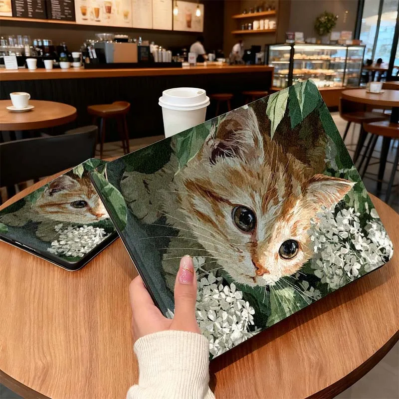Leaves Flower Cat Retro Kitten For Samsung Galaxy Tab A A7 A8 A9 A11 S6 S11 10.1 10.4 10.5 Inch Lite Plus Cover Tablet Case
Leaves Flower Cat Retro Kitten For Samsung Galaxy Tab A A7 A8 A9 A11 S6 S11 10.1 10.4 10.5 Inch Lite Plus Cover Tablet Case