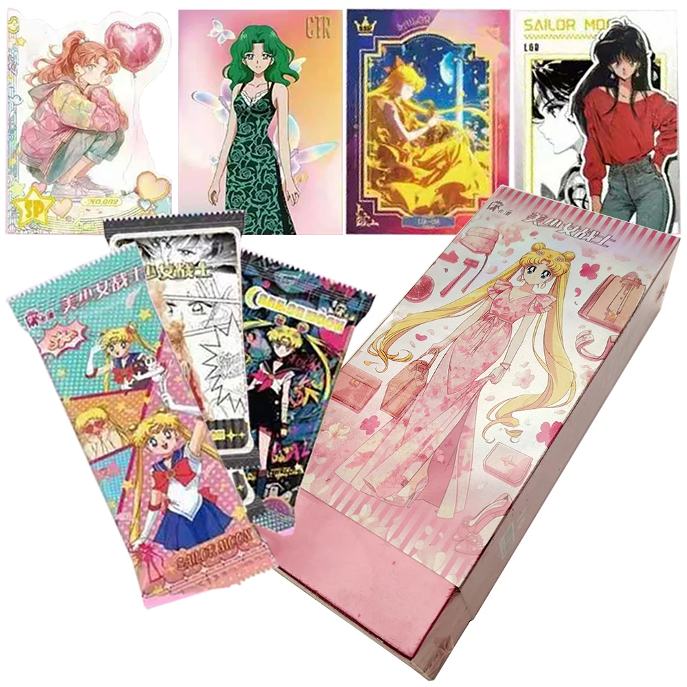 Japanese Fantasy Adventure Anime Sailor Moon Collection Card Exquisite Craftsmanship Peripheral Boy Girl Love Character Card Toy
Japanese Fantasy Adventure Anime Sailor Moon Collection Card Exquisite Craftsmanship Peripheral Boy Girl Love Character Card Toy