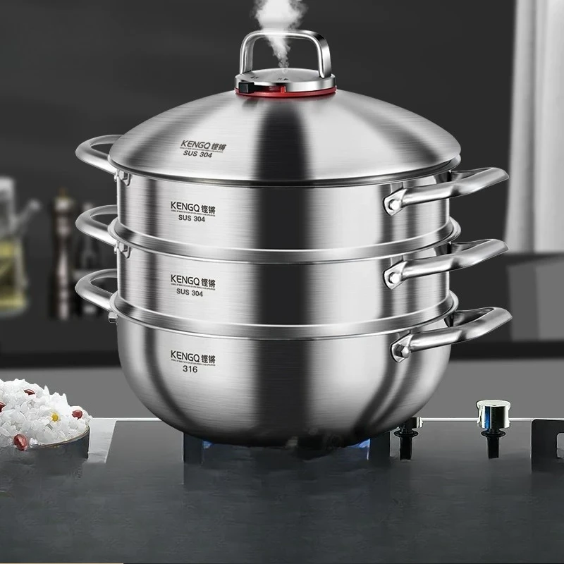 LMM multi-layer household food grade thickened integrated molding induction cooker micro-pressure cooking pot
LMM multi-layer household food grade thickened integrated molding induction cooker micro-pressure cooking pot