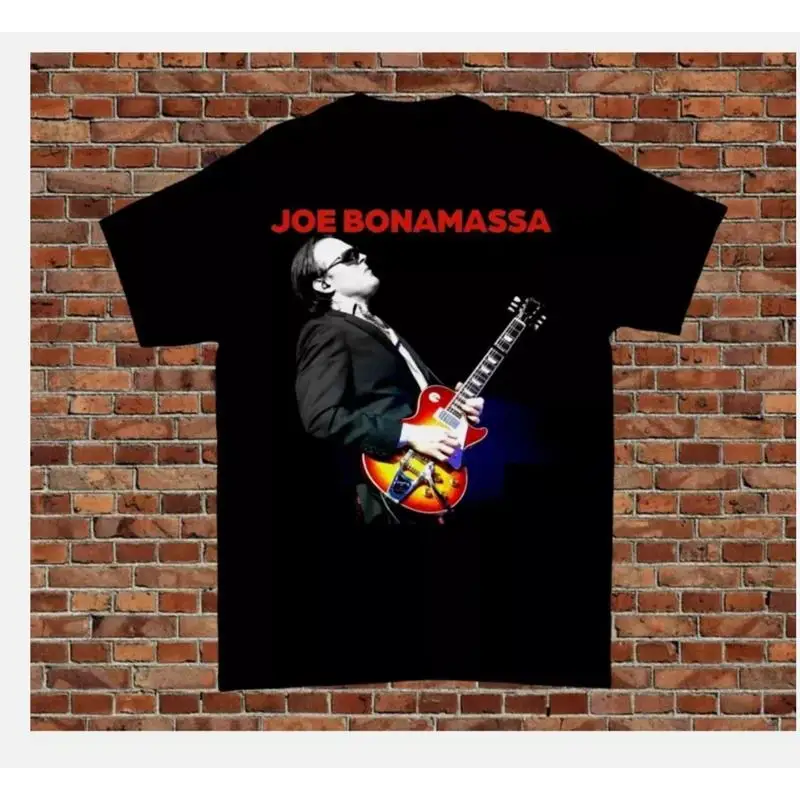 Joe Bonamassa guitar хлопковая черная рубашка всех размеров с короткими рукавами
Joe Bonamassa guitar хлопковая черная рубашка всех размеров с короткими рукавами
