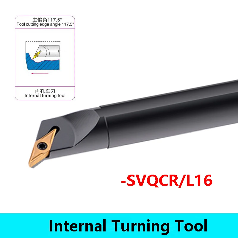 LIHAOPING S20R S25S SVQCR16 S20R-SVQCR16 S25S-SVQCR16 Держатель инструментов для внутренней токарной обработки Расточная оправка SVQCR Пластины для токарных станков с ЧПУ
LIHAOPING S20R S25S SVQCR16 S20R-SVQCR16 S25S-SVQCR16 Держатель инструментов для внутренней токарной обработки Расточная оправка SVQCR Пластины для токарных станков с ЧПУ