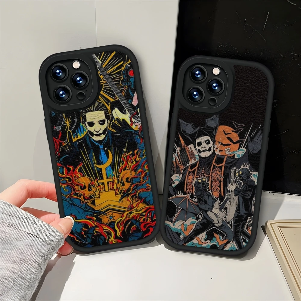 Кожаный черный чехол для телефона Ghost Heavy Metal Band для IPhone 13 16 Pro Max 12 15 11 14 Pro Max Mini Plus, мягкий силиконовый чехол
Кожаный черный чехол для телефона Ghost Heavy Metal Band для IPhone 13 16 Pro Max 12 15 11 14 Pro Max Mini Plus, мягкий силиконовый чехол