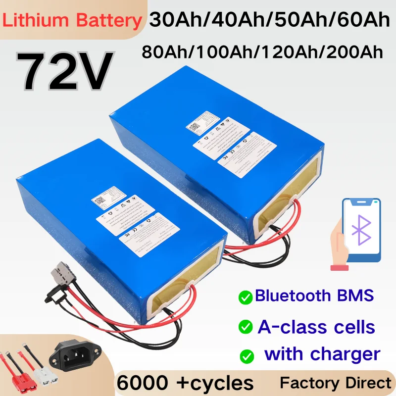 Литий-ионный аккумулятор 72В 30Ач 40Ач 50Ач 60Ач 80Ач 72В 100Ач 120Ач 200Ач для мотоциклов и трициклов 1500Вт 3000Вт 5000Вт 8000Вт 10кВт
Литий-ионный аккумулятор 72В 30Ач 40Ач 50Ач 60Ач 80Ач 72В 100Ач 120Ач 200Ач для мотоциклов и трициклов 1500Вт 3000Вт 5000Вт 8000Вт 10кВт