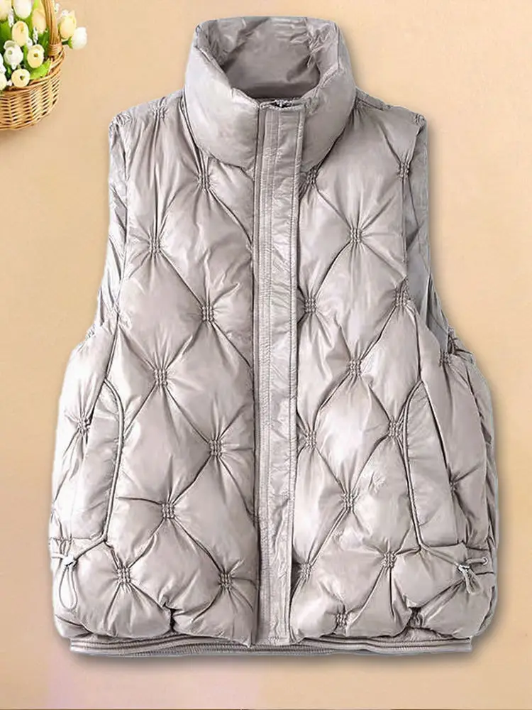 2025 Autumn Winter Mid Long Down Cotton Jacket Women Vest Coat Hooded Casual Waistcoat Female Parka Overcoat Chaleco Mujer
2025 Autumn Winter Mid Long Down Cotton Jacket Women Vest Coat Hooded Casual Waistcoat Female Parka Overcoat Chaleco Mujer