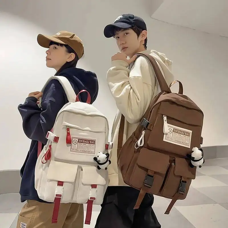Рюкзак в школьном стиле для девочек, большая вместимость, новый модный стиль для учащихся средних школ, подростков,
Рюкзак в школьном стиле для девочек, большая вместимость, новый модный стиль для учащихся средних школ, подростков,