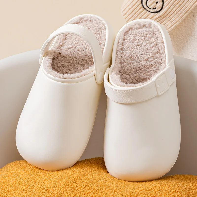Fashion Couple Winter Toe Wrap Warm Cotton Slippers Thick Soft Sole Slides Women Indoor Floor Flat Home Shoes Design Shoes
Fashion Couple Winter Toe Wrap Warm Cotton Slippers Thick Soft Sole Slides Women Indoor Floor Flat Home Shoes Design Shoes