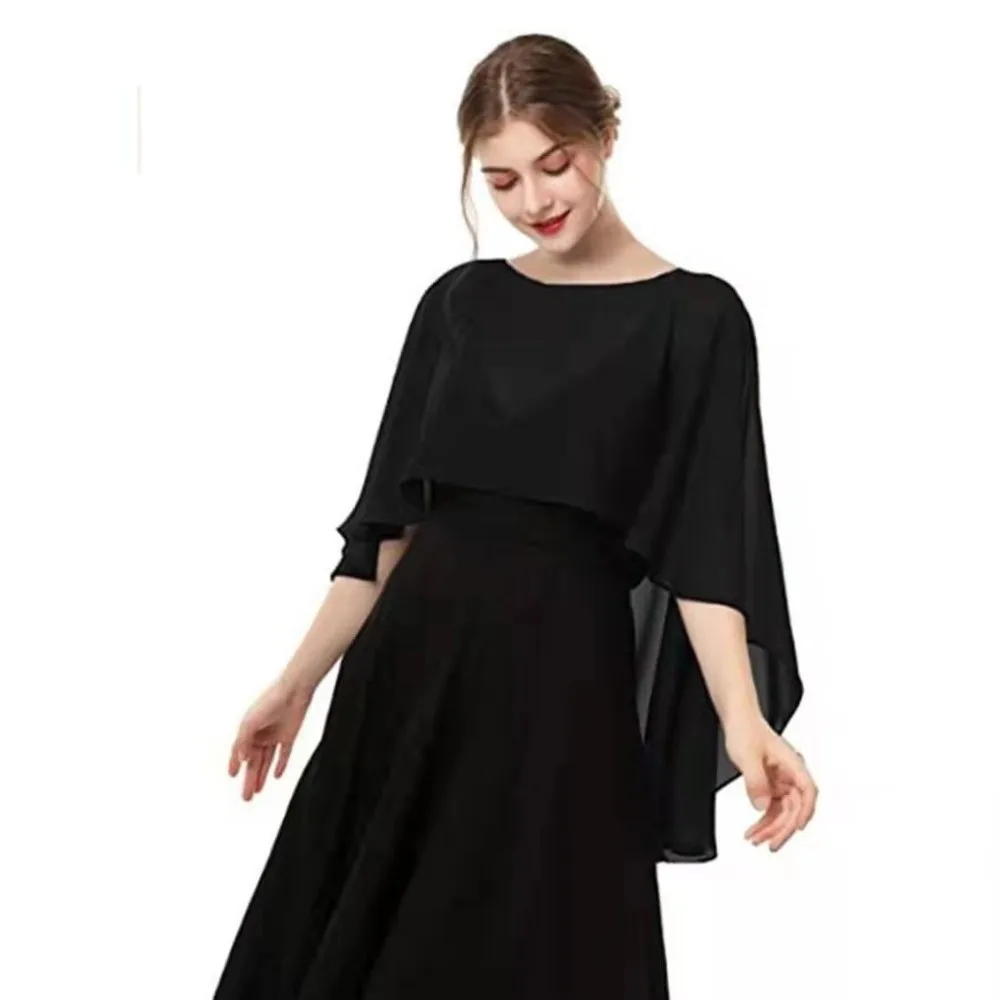 French Retro Loose Fit Chiffon Cover Up Elegant Transparent Sheer Shawl Top Cloak Bohemian Beach Poncho Vacation
French Retro Loose Fit Chiffon Cover Up Elegant Transparent Sheer Shawl Top Cloak Bohemian Beach Poncho Vacation