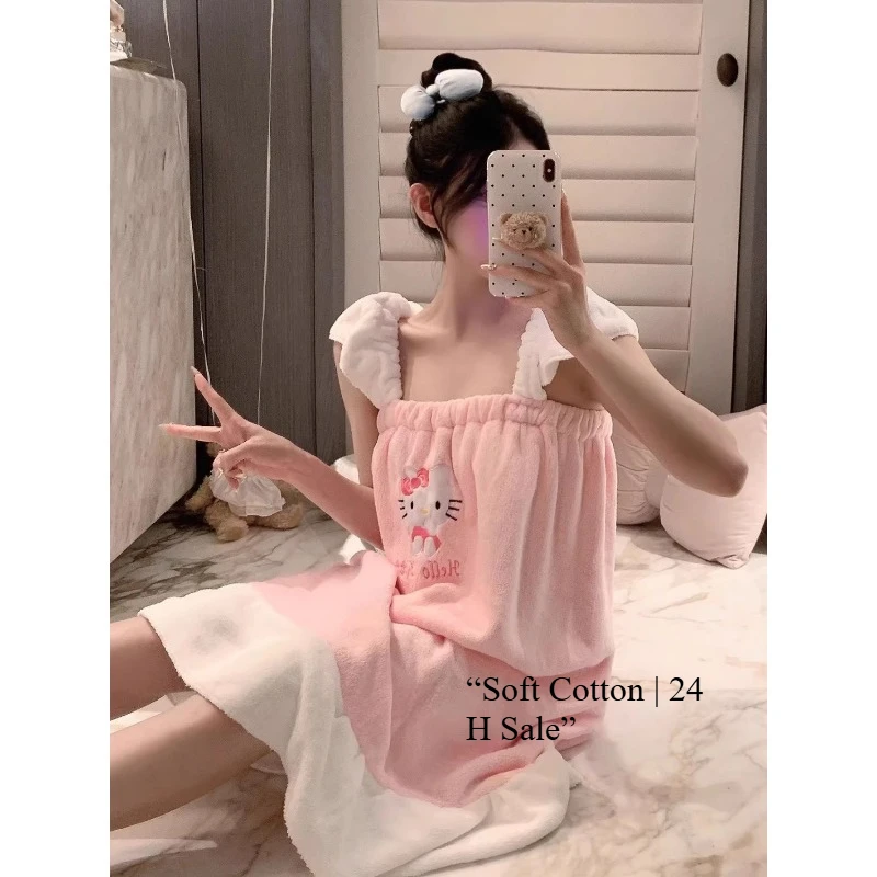 Hello Kitty Plus Size Bathrobe Women Thickened Sleeveless Bath Dress Kawaii Terry Cloth Robe Long Lounge Gown Homewear Spa
Hello Kitty Plus Size Bathrobe Women Thickened Sleeveless Bath Dress Kawaii Terry Cloth Robe Long Lounge Gown Homewear Spa