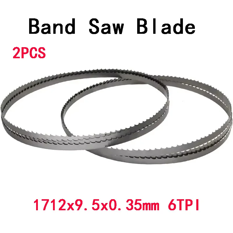 2PCS Bandsaw Blades 1712 Bandsaw Blade 1712 9.5 0.35mm 6 TPI for Metabo Charnwood Draper Band Saw Cutting Wood Metal Cutting
2PCS Bandsaw Blades 1712 Bandsaw Blade 1712 9.5 0.35mm 6 TPI for Metabo Charnwood Draper Band Saw Cutting Wood Metal Cutting