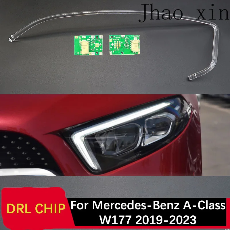 For Mercedes-Benz A-Class W177 Angel Eye 2019-2023 Car Daytime Lights DRL Light Guide Strip Ballast Module White Lights DRL Lamp
For Mercedes-Benz A-Class W177 Angel Eye 2019-2023 Car Daytime Lights DRL Light Guide Strip Ballast Module White Lights DRL Lamp