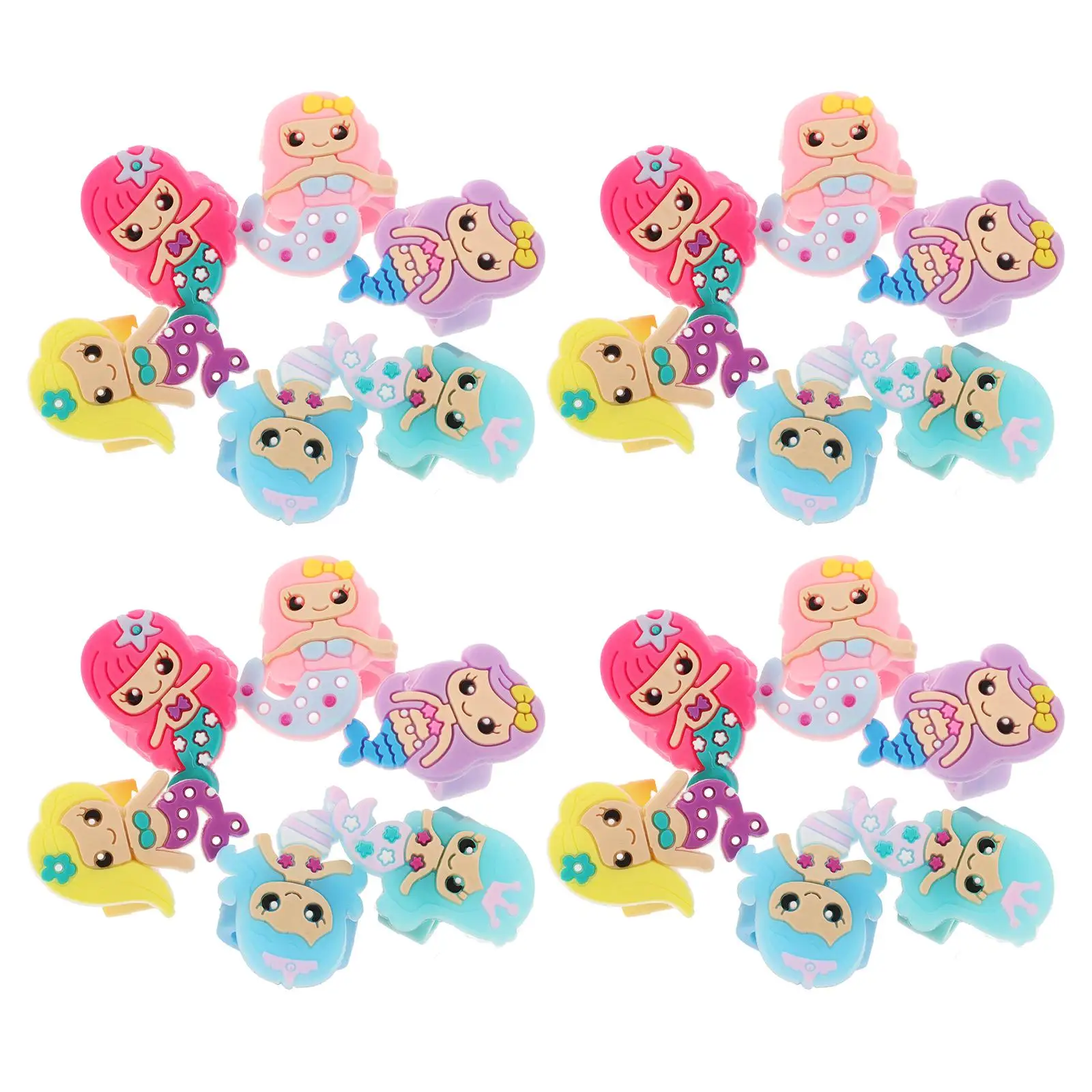 24 Pcs Children's Rings Party Birthday Favors for Kids Cute Girls Mermaid Jewelry
24 Pcs Children's Rings Party Birthday Favors for Kids Cute Girls Mermaid Jewelry