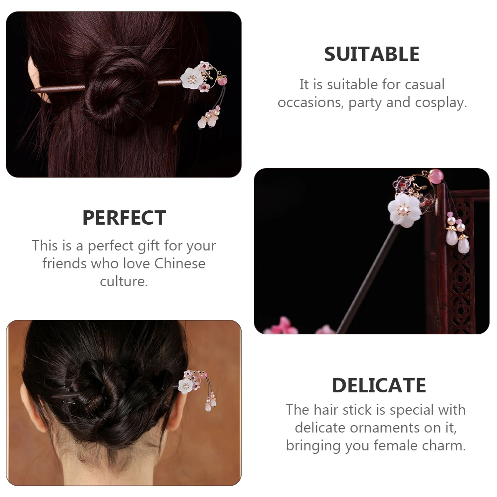 Palace Hairpin Decorative Headdress Girls Chopsticks Ornament Retro Flower Hair Accessory Vintage Style Han Clothes
Palace Hairpin Decorative Headdress Girls Chopsticks Ornament Retro Flower Hair Accessory Vintage Style Han Clothes