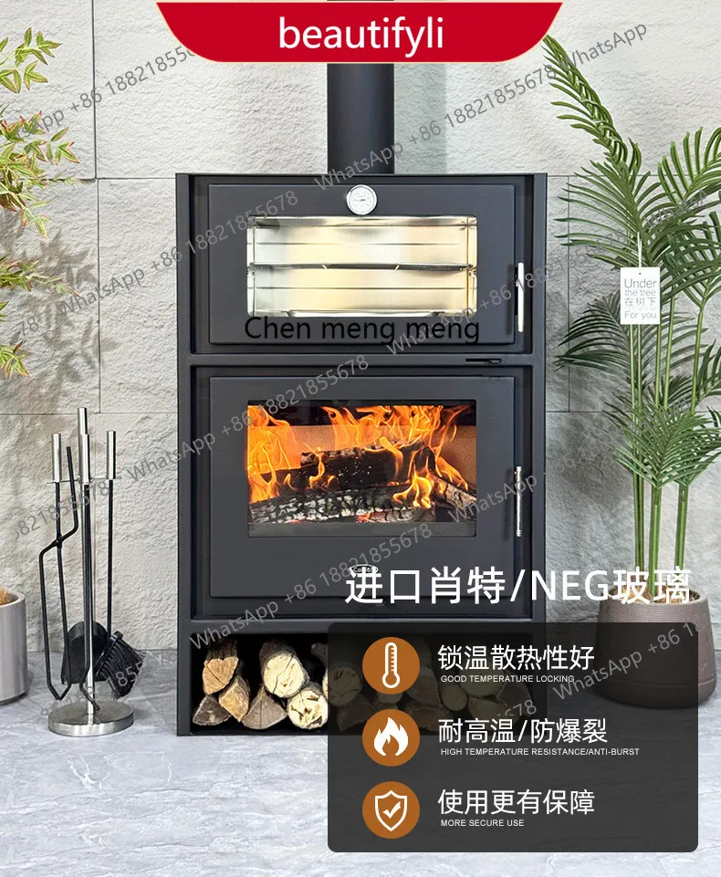 A38 Oven fireplace real fire firewood household heating stove villa firewood stove winter rural living room
A38 Oven fireplace real fire firewood household heating stove villa firewood stove winter rural living room