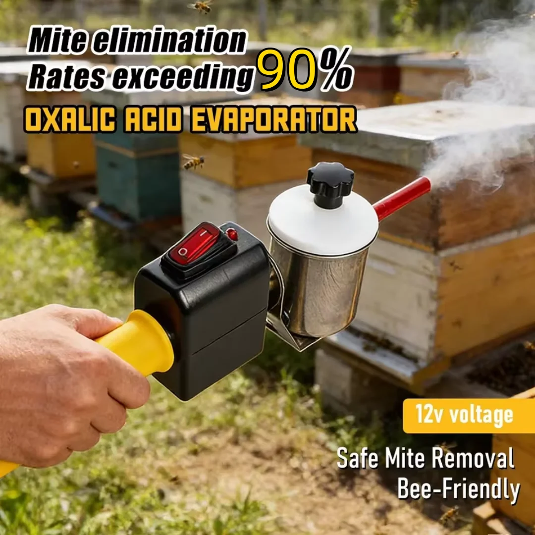 Oxalic Acid Evaporator for Beehive Varroa Mite Oxalic Acid Vaporizer Electric Oxalic Acid Vaporizer for Bee Mite Treatment
Oxalic Acid Evaporator for Beehive Varroa Mite Oxalic Acid Vaporizer Electric Oxalic Acid Vaporizer for Bee Mite Treatment