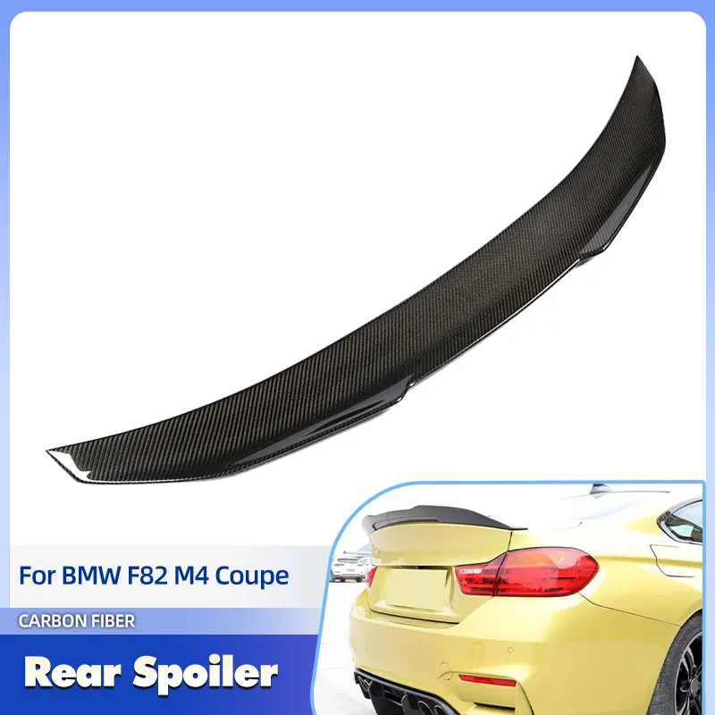 Car Rear Trunk Spoiler Wings Full Carbon Fiber for BMW F82 M4 Coupe 2014-2019 Racing Rear Spoiler Boot Wing Lip Body Kit
Car Rear Trunk Spoiler Wings Full Carbon Fiber for BMW F82 M4 Coupe 2014-2019 Racing Rear Spoiler Boot Wing Lip Body Kit