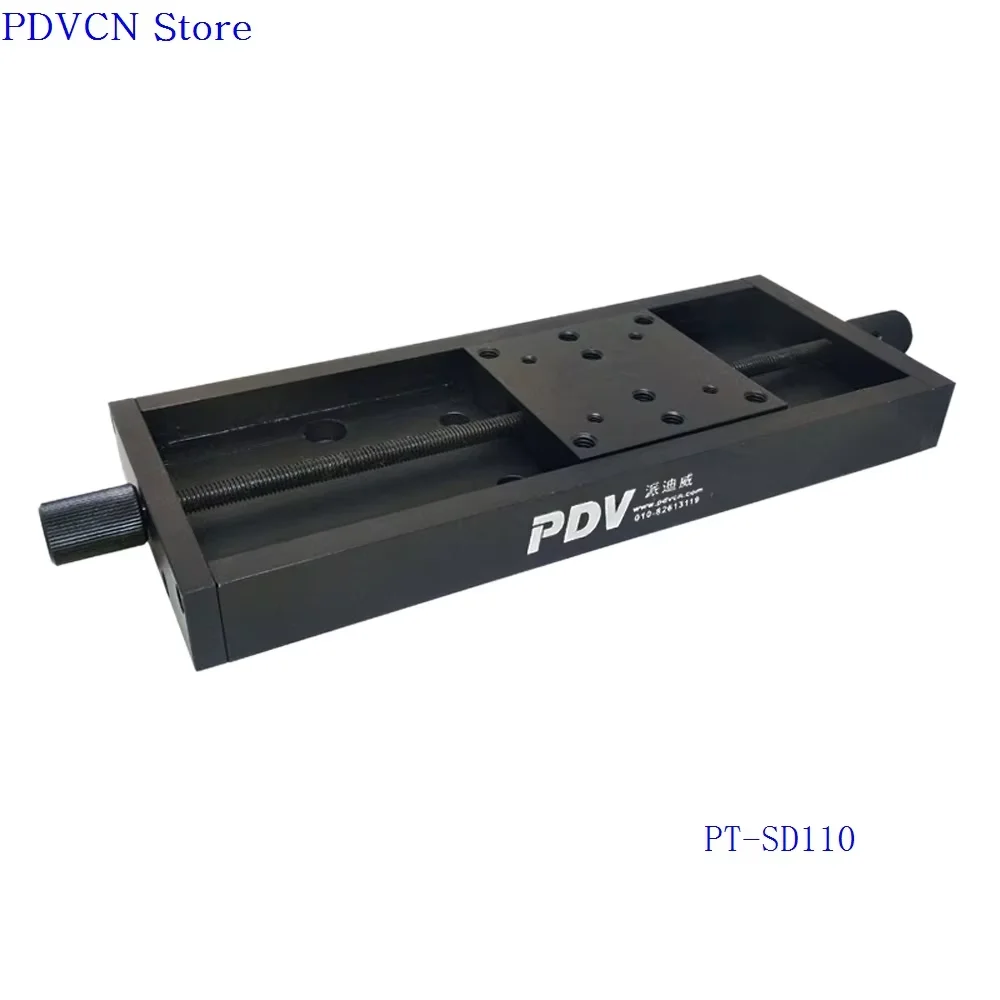 X Axis 125mm Travel Manual Linear Stage Translation stage Manual Displacement platform Optical Sliding Table PT-SD110
X Axis 125mm Travel Manual Linear Stage Translation stage Manual Displacement platform Optical Sliding Table PT-SD110