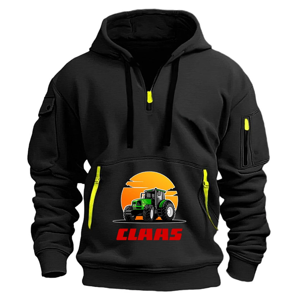 Tractor Claas Logo Print 2026 Sweatshirt Half Zipper Pullover Hoodies Spring And Autumn Men's Drawstring Fashion Hooded Coat
Tractor Claas Logo Print 2026 Sweatshirt Half Zipper Pullover Hoodies Spring And Autumn Men's Drawstring Fashion Hooded Coat