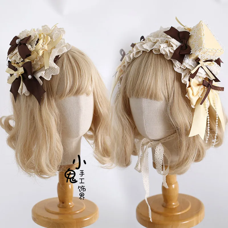 Yellow Coffee Cupcake Original Lolita Cute Sweet Neck Chain Small Handmade Dessert Flat Hat Top Hat Headband Kc
Yellow Coffee Cupcake Original Lolita Cute Sweet Neck Chain Small Handmade Dessert Flat Hat Top Hat Headband Kc
